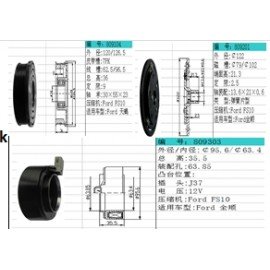 8090004 FORD FS10 6PK 12V KASNAK SETİ