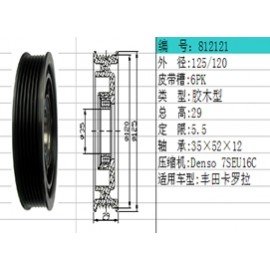 KS-801058 DENSO TOYOTA 6PK FİBER KASNAK SETİ