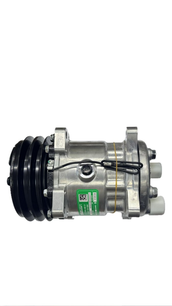 1014B5 5H14 12V 2PK ARKADAN ÇIKIŞ İNCE KALIN (SANDEN) KLİMA KOMPRESÖRÜ