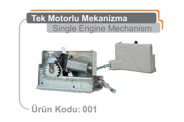 TEKLİ KAYAR KAPI MOTORU