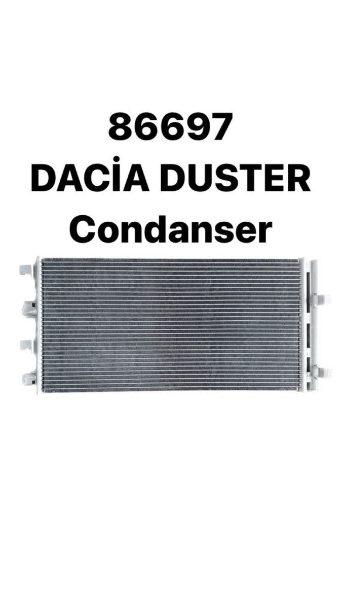 86697 DACIA DUSTER CONDENSER