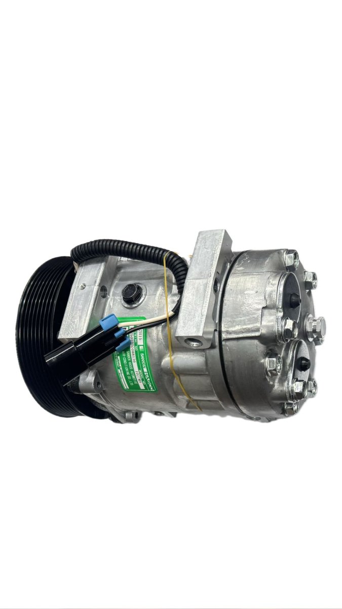 1027M9 VOLVO KAMYON 12V 8PK 7H15 (SANDEN) BLOK SAPLAMALI KLİMA KOMPRESÖRÜ